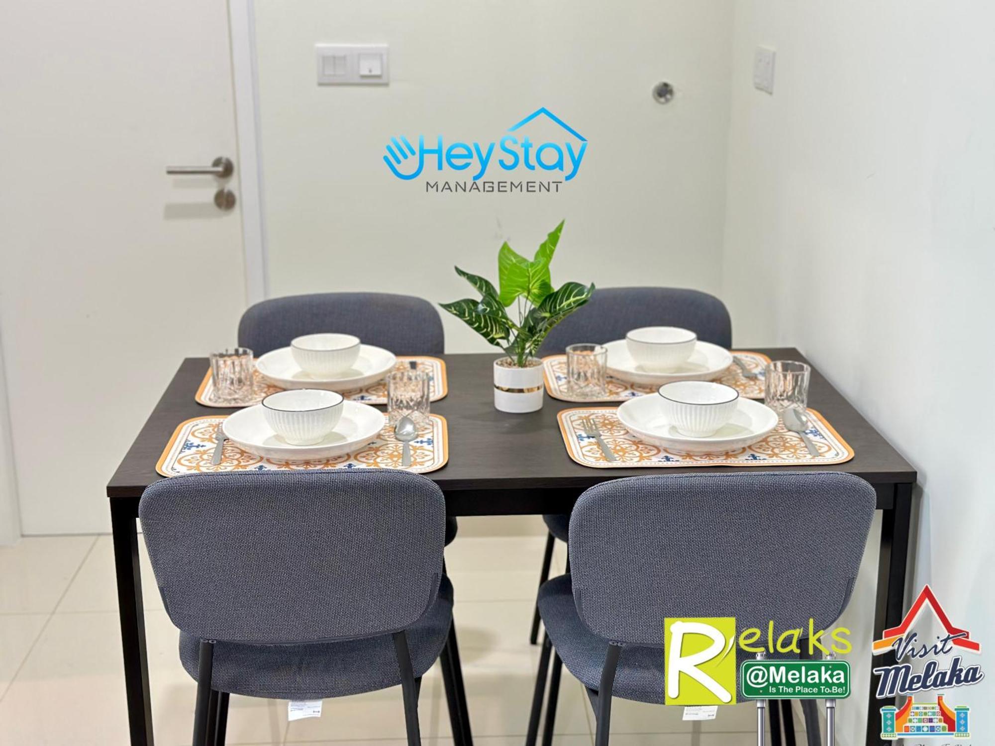 The Apple Residence By Heystay Management Malacca Екстериор снимка
